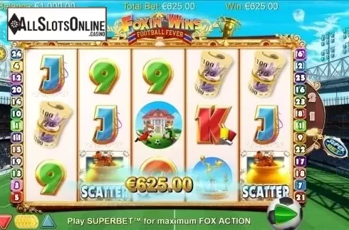 Win 2. Foxin' Wins Football Fever from NextGen