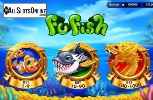 Intro screen. Fu Fish from Skywind Group