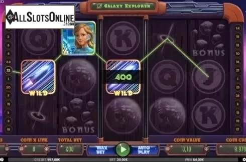 Win Screen 2. Galaxy Explorer from Capecod Gaming