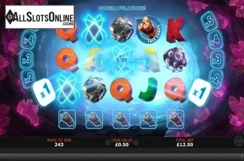 Win screen. GemBurst from SUNFOX Games