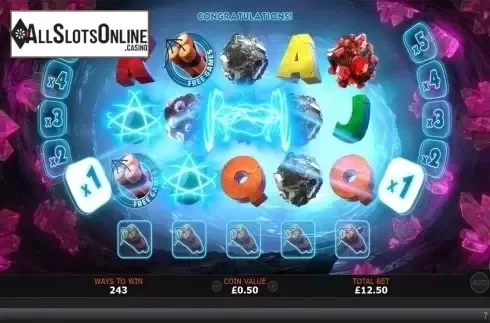 Win screen 2. GemBurst from SUNFOX Games