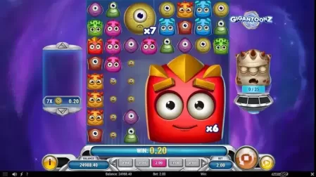 Gigantoonz slot screenshot 2