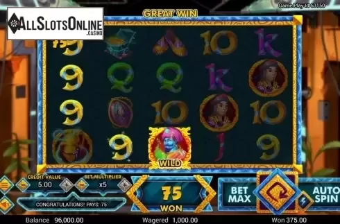 Win Screen 4. Golden Genie (Swintt) from Swintt