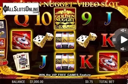 Reel Screen. Golden Nugget from NextGen