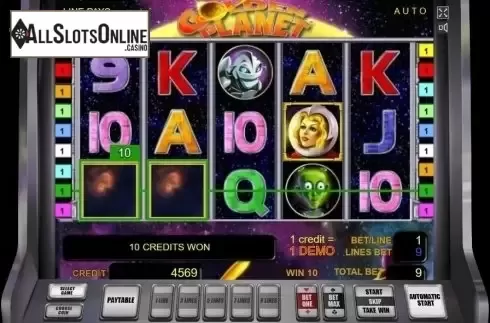 Win Screen 1. Golden Planet (Novomatic) from Novomatic