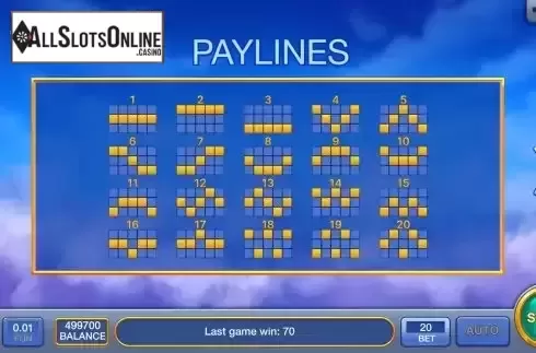 PayLines screen