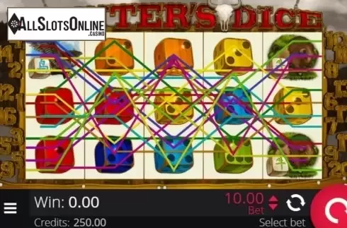 Reel Screen. Hunter's Dice from EGT