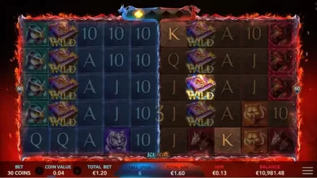 Ice and Fire slot screenshot 5