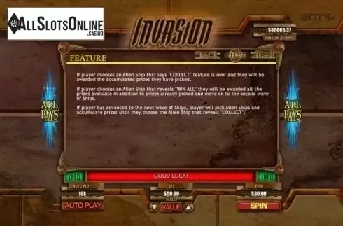 Scatter. Invasion from RTG