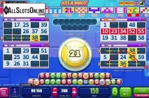 Game Screen. Just A Bingo from Belatra Games