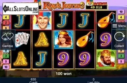 Wild. King´s Jester from Greentube