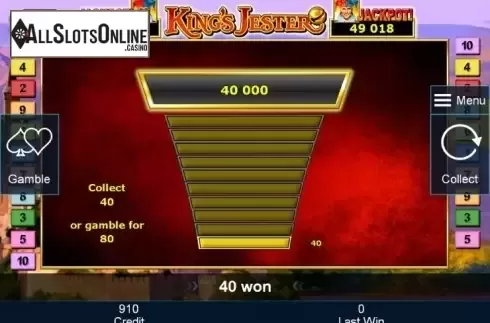 Double Up. King´s Jester from Greentube