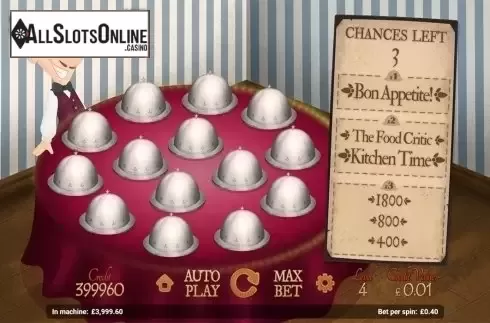 Pick a Dish screen 1. Le Chef from Magnet Gaming