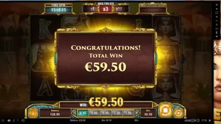 Legacy of Egypt slot screenshot 3