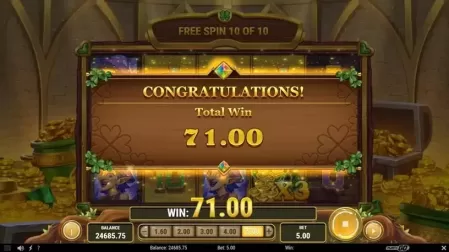 Leprechaun’s Vault slot screenshot 6