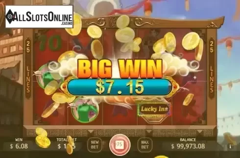 Big Win screen