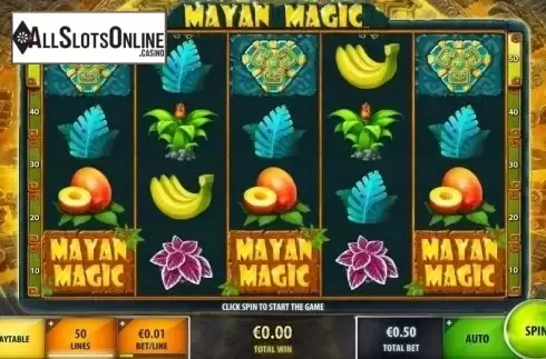 Reel Screen. Mayan Magic (IGT) from IGT