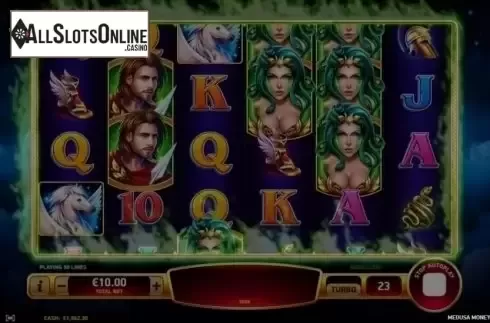 Feature Triggered. Medusa Money from Ruby Play