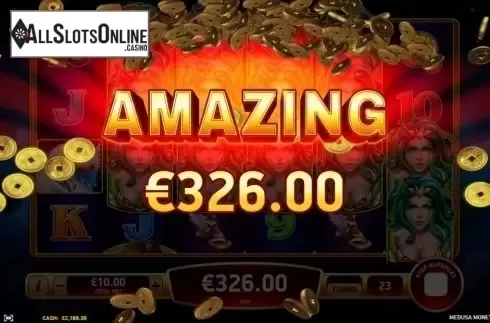Amazing Win. Medusa Money from Ruby Play