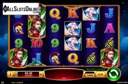 Reel Screen. Medusa Money from Ruby Play