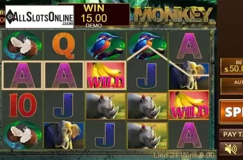 Game workflow . Monkey (PlayStar) from PlayStar