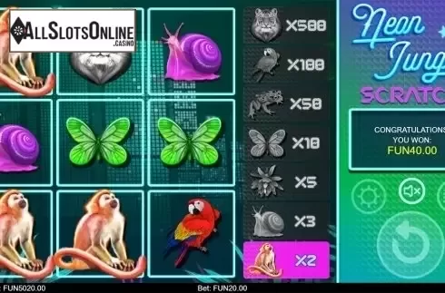 Game workflow . Neon Jungle Scratch from IronDog