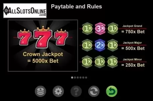 Paytable 2. OYeah! from Concept Gaming