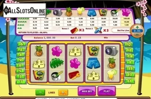 Screen2. Paradise Suite from PAF