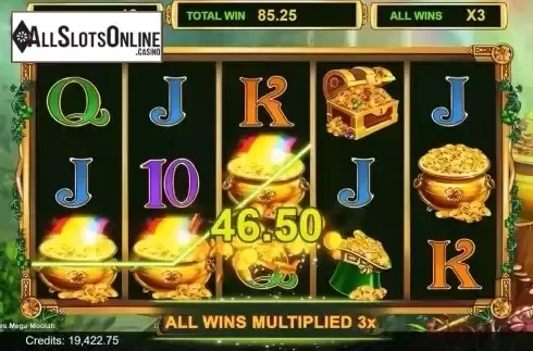 Free Spins Screen