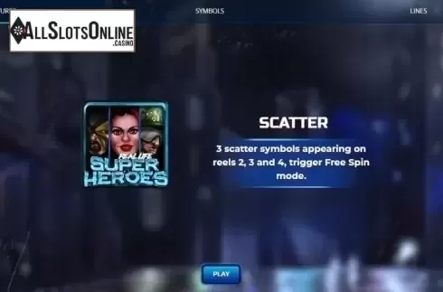 Features. Real Life Super Heroes from Spinmatic
