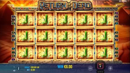 Return of the Dead slot screenshot 4