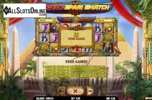 Game Features screen