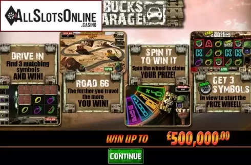 Screen2. Robo Bucks Garage from Games Warehouse