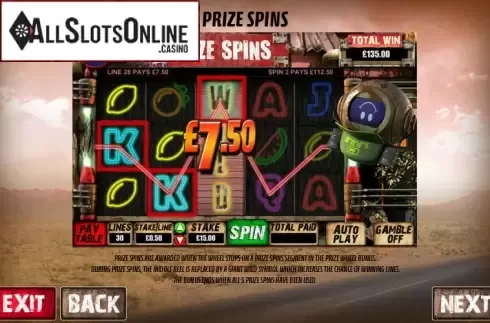 Screen7. Robo Bucks Garage from Games Warehouse