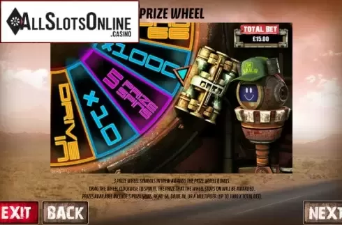 Screen6. Robo Bucks Garage from Games Warehouse