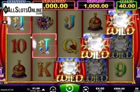 Win 1. Royal Diamonds from Ainsworth