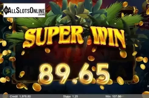 Super Win screen
