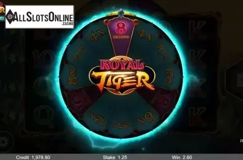 Free Spins screen