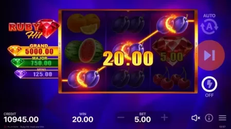 Ruby Hit: Hold and Win slot screenshot 2