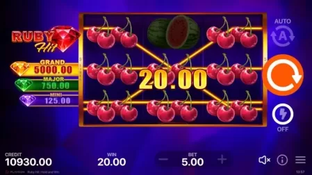 Ruby Hit: Hold and Win slot screenshot 3