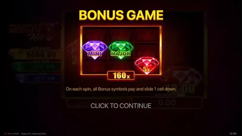 Ruby Hit: Hold and Win slot screenshot 5