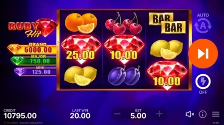 Ruby Hit: Hold and Win slot screenshot 4