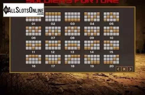 Lines. Soldiers Fortune from PlayPearls