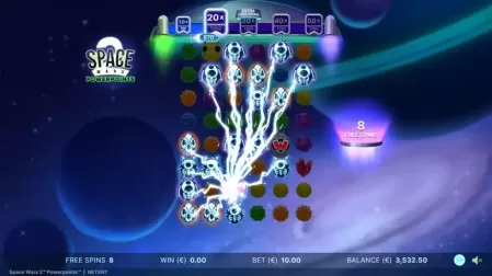 Space Wars 2 Powerpoints slot screenshot 6