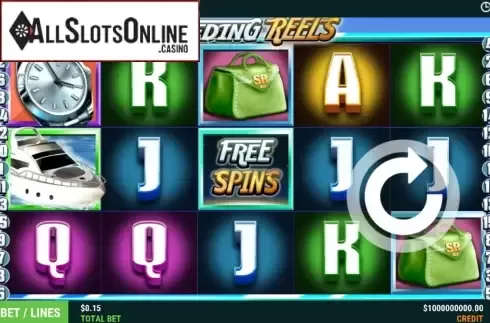 Reel Screen. Speeding Reels from Slot Factory