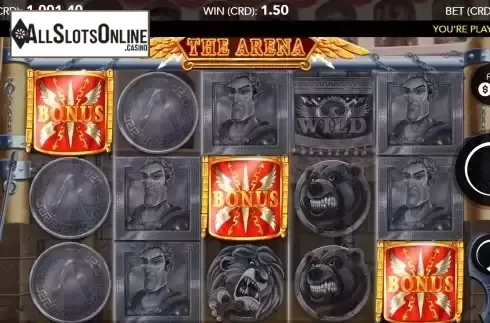 Bonus Game screen