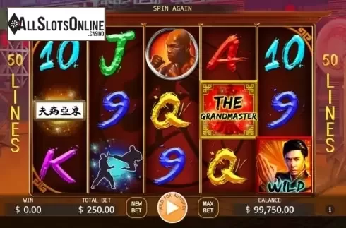 Reel Screen. The Grandmaster from KA Gaming