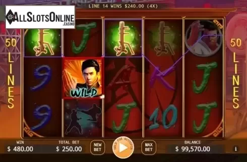 Win Screen 3. The Grandmaster from KA Gaming