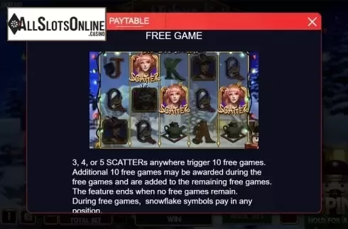 Paytable . The Nutcracker (XIN Gaming) from XIN Gaming