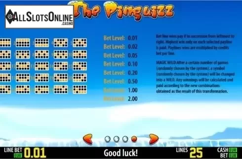 Winlines. The Pinguizz HD from World Match